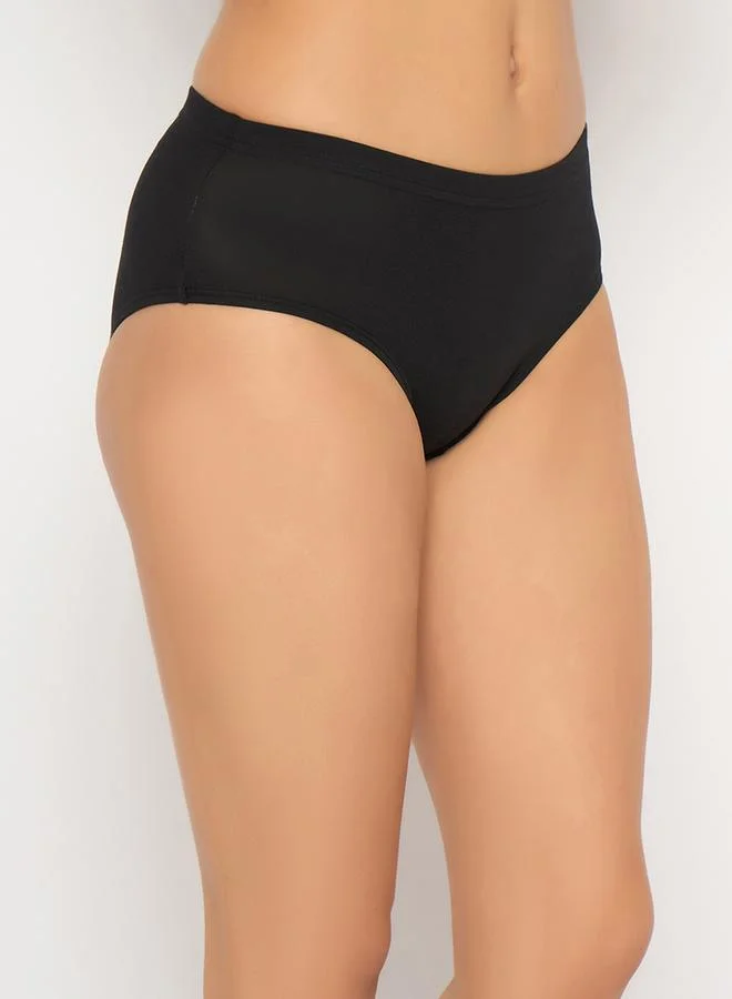 كلوفيا طقم سراويل داخلية هيبستر بخصر متوسط من 3 قطع